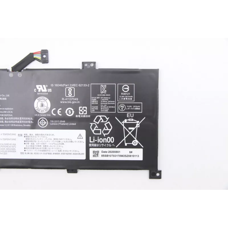 Batteria ricaricabile interna agli ioni di litio per laptop Lenovo 46 Wh modello 5B10W13935