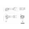 Smerigliatrice angolare Metabo W 18 L 9-125