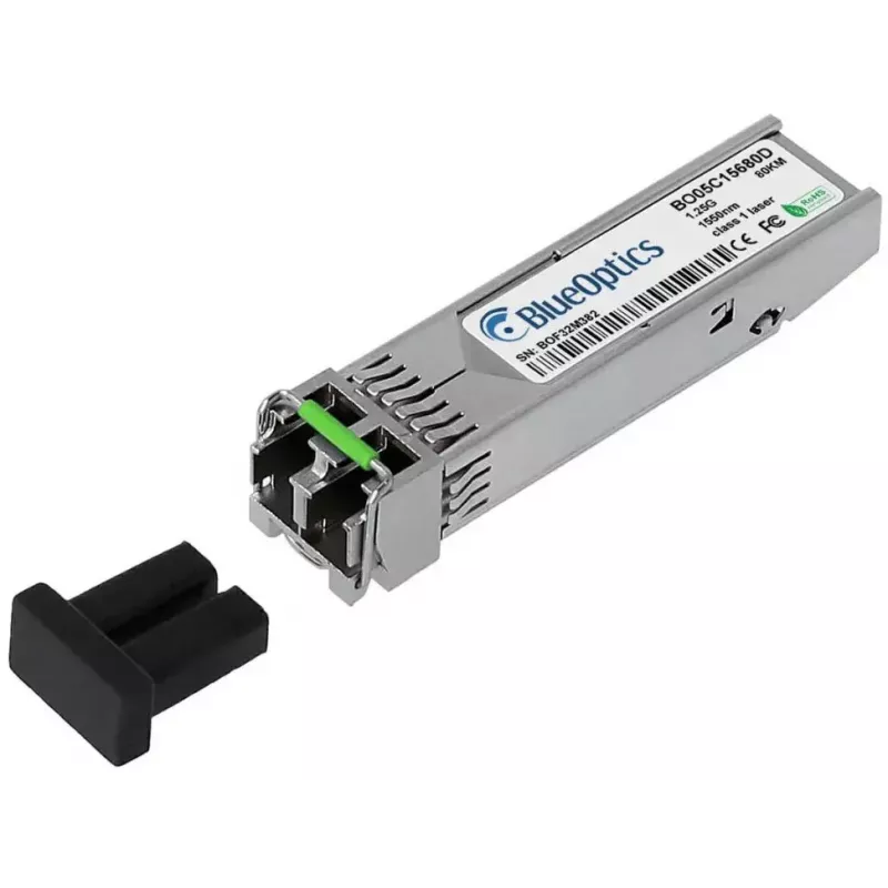 Modulo ricetrasmettitore in fibra ottica BlueOptics 740-031849-BO SFP LC alluminio 20g