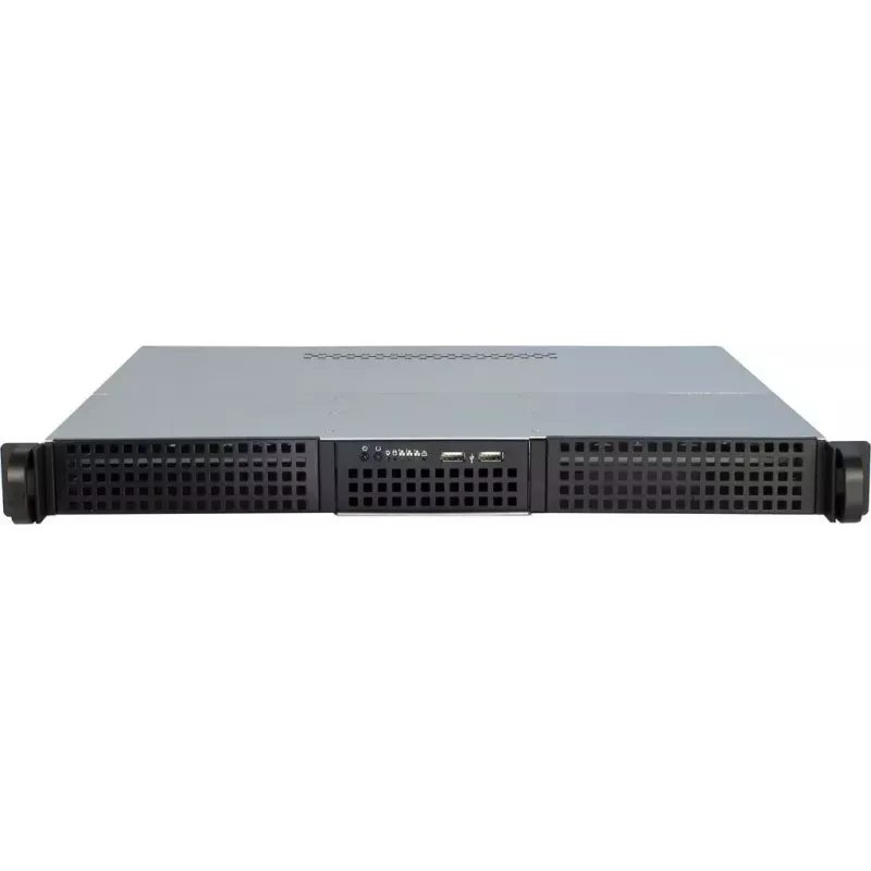 Case server Inter-Tech 1U-10240 rack nero