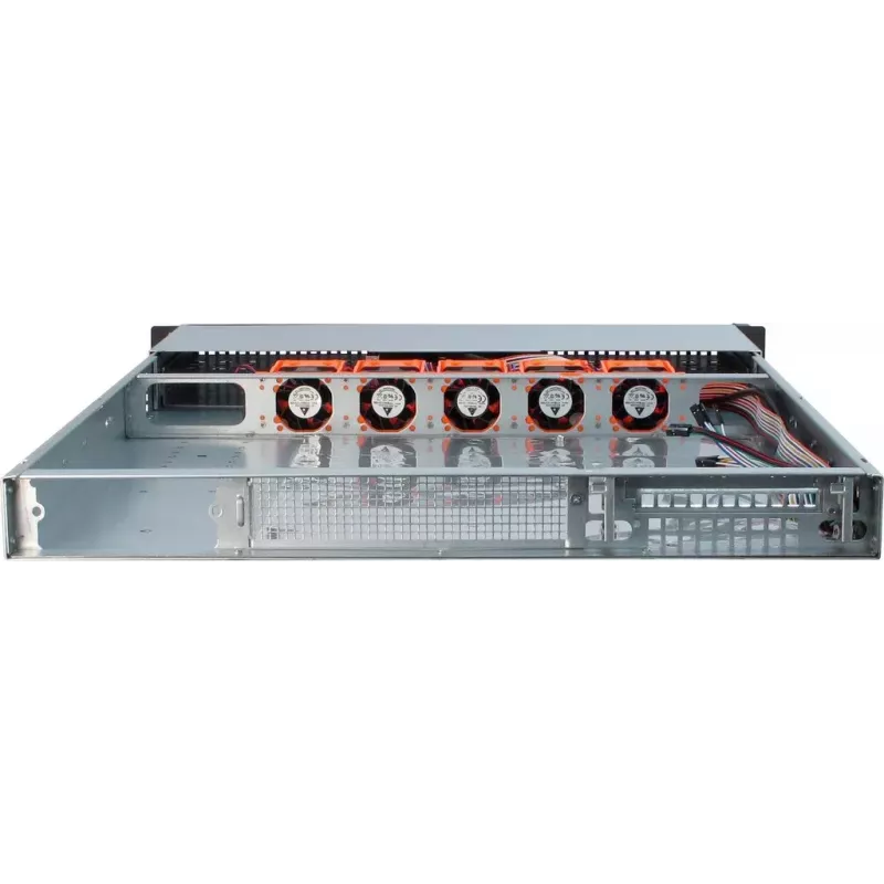 Case server Inter-Tech 1U-10265 rack nero
