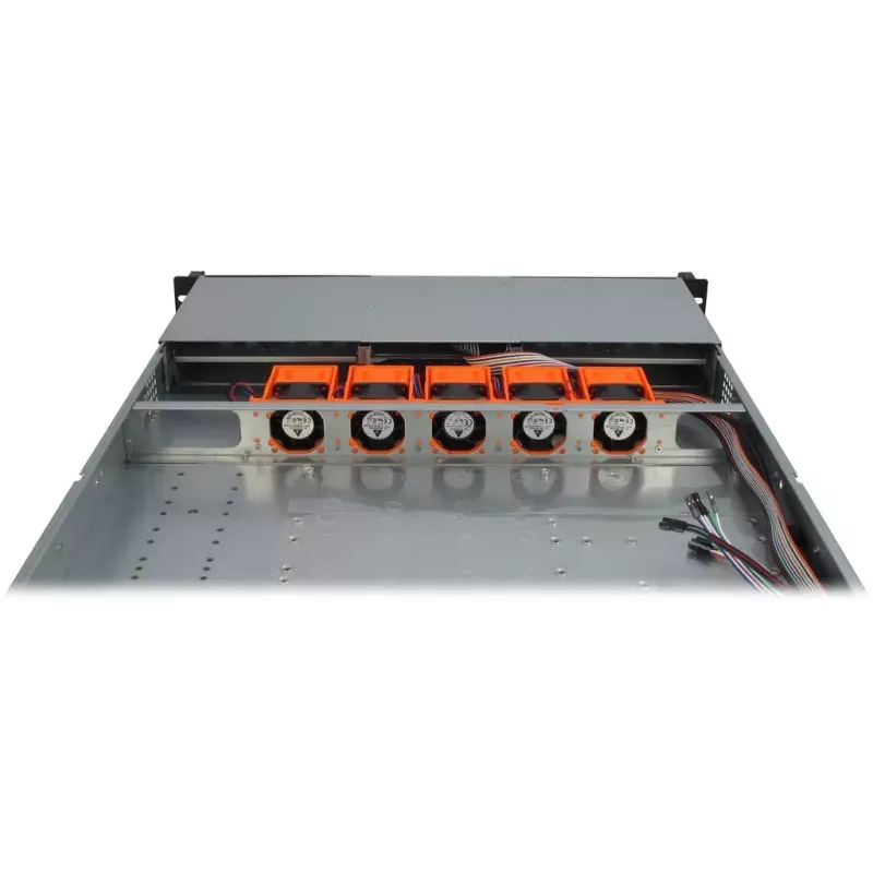 Case server Inter-Tech 1U-10265 rack nero