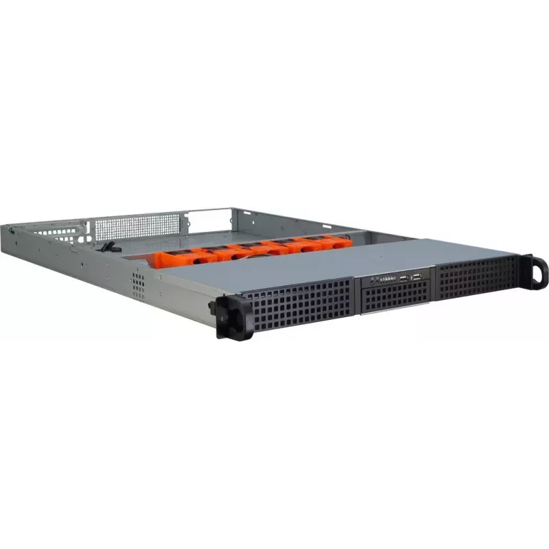 Case server Inter-Tech 1U-10265 rack nero