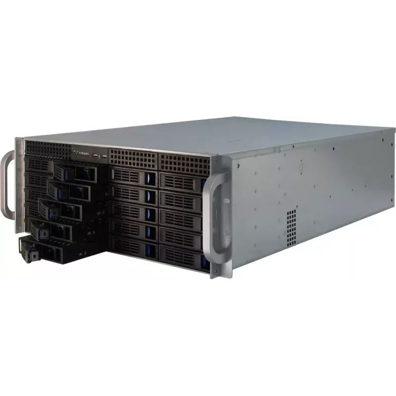 Case server Inter-Tech IPC 4U-4420 rack blu