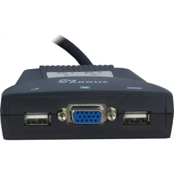 Switch KVM Inter-Tech KVM-LS-21JA nero