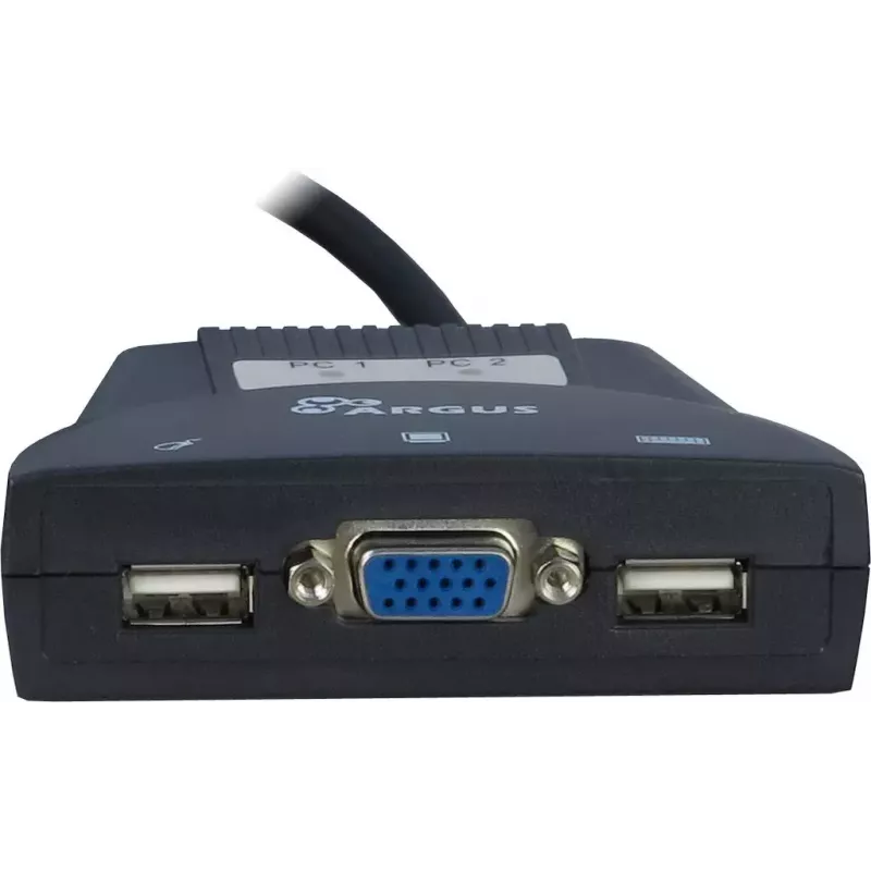 Switch KVM Inter-Tech KVM-LS-21JA nero