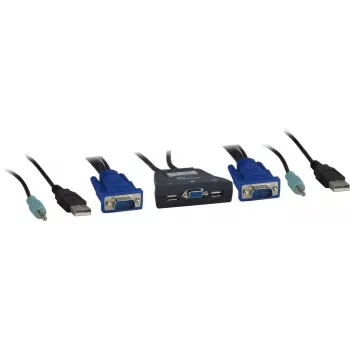 Switch KVM Inter-Tech KVM-LS-21JA nero