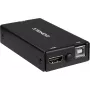 Adattatore interfaccia KVM INTER-TECH KT-150H RJ-45 (host) su uscita HDMI, con cavo, max. 1980×1080, metallo, nero