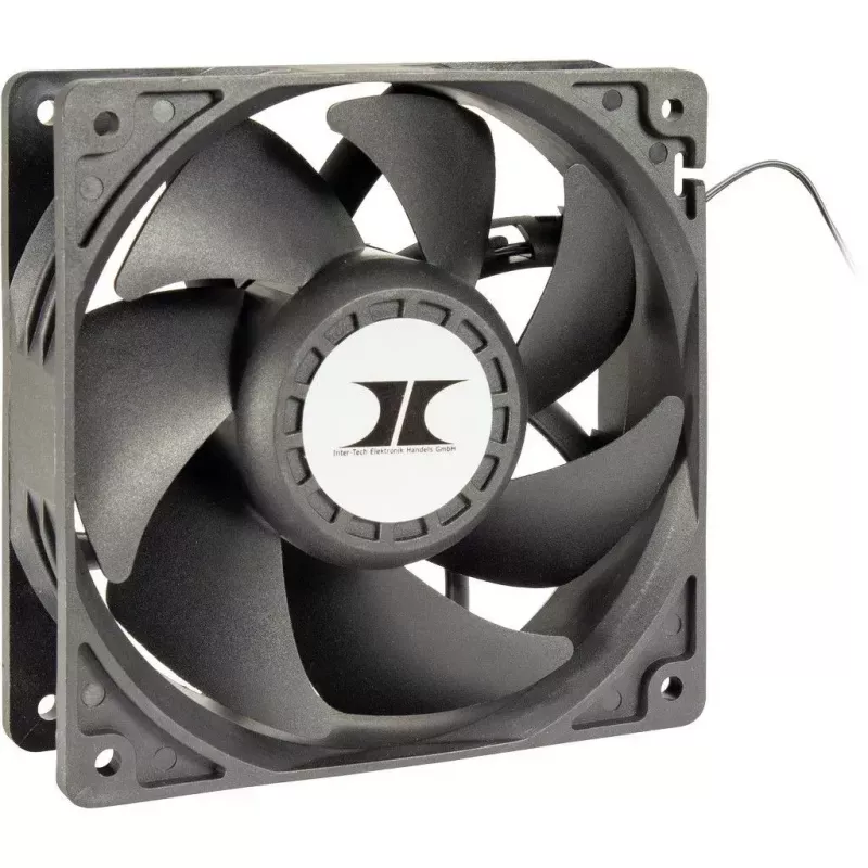 Ventola Inter-Tech 88887368 sistema di raffreddamento PC 12 cm nero 3 pezzi