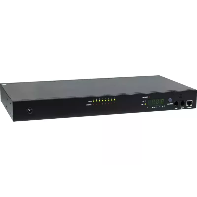 PDU Inter-Tech SD-1688 8 prese AC acciaio nero