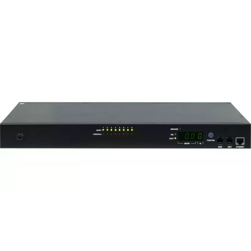 PDU Inter-Tech SD-1688 8 prese AC acciaio nero