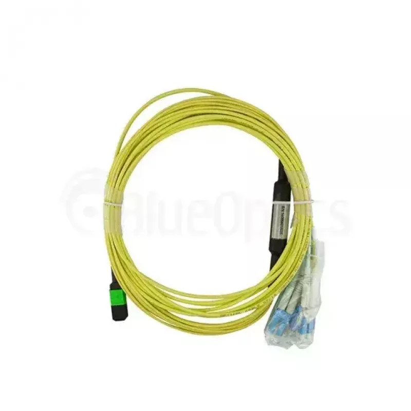Cavo in fibra ottica BlueOptics InfiniBand 5 m MTP 4x LC verde