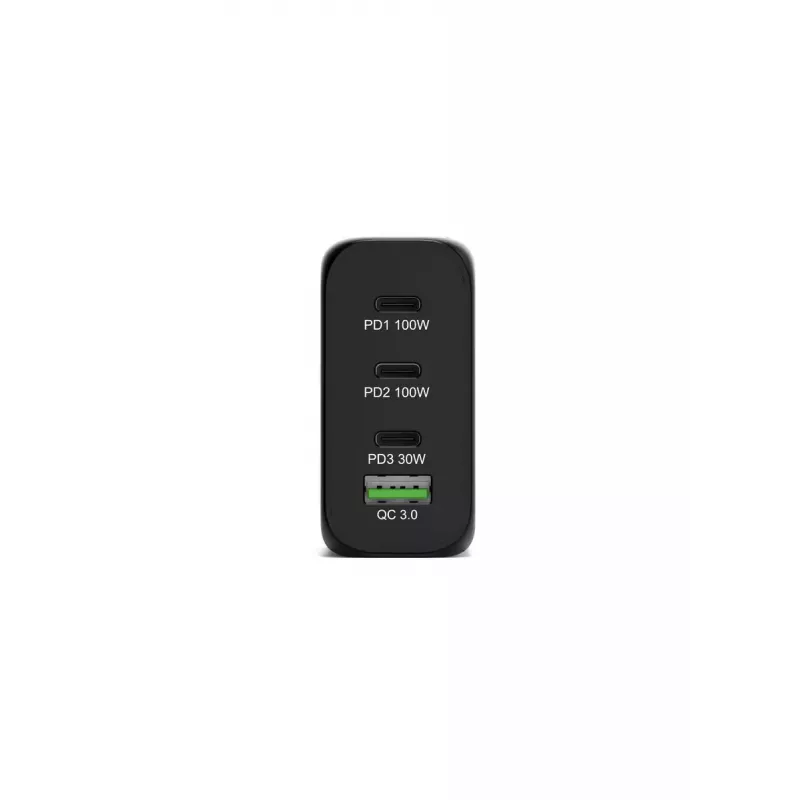 Caricabatterie per dispositivi mobili Port Designs 900107-EU AC ricarica rapida nero