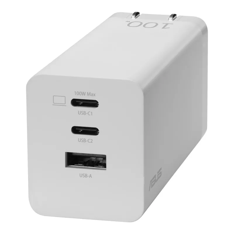 Alimentatore ASUS 90XB07IN-BPW010 100 W per interni bianco USB Type-A Type-C