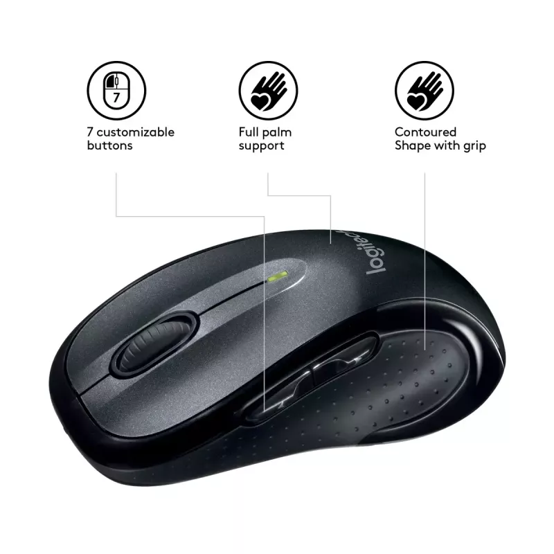 Mouse Logitech M510 RF wireless