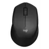 Logitech M330 SILENT PLUS — mouse wireless, per destrimani, 1000 DPI, 3 tasti, rotella di scorrimento, nero, a batteria