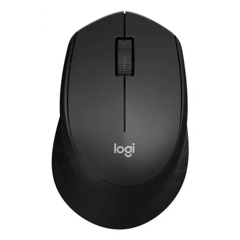 Logitech M330 SILENT PLUS — mouse wireless, per destrimani, 1000 DPI, 3 tasti, rotella di scorrimento, nero, a batteria