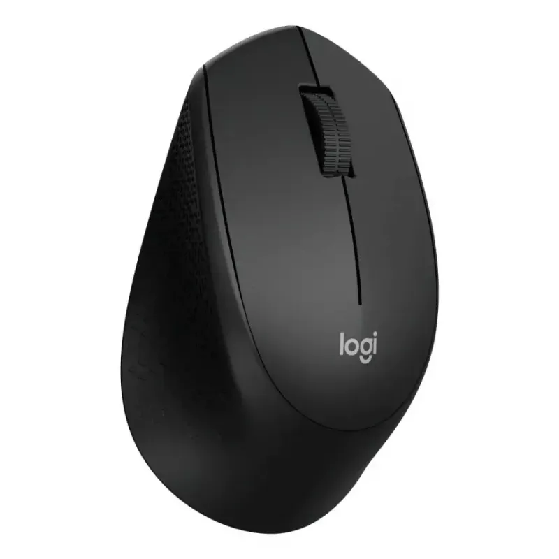 Logitech M330 SILENT PLUS — mouse wireless, per destrimani, 1000 DPI, 3 tasti, rotella di scorrimento, nero, a batteria