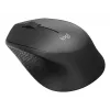Logitech M330 SILENT PLUS — mouse wireless, per destrimani, 1000 DPI, 3 tasti, rotella di scorrimento, nero, a batteria