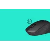 Logitech M330 SILENT PLUS — mouse wireless, per destrimani, 1000 DPI, 3 tasti, rotella di scorrimento, nero, a batteria