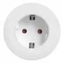 Presa da tavolo a incasso Bachmann PIX con cavo di alimentazione 2 m, bianco, Ø 6,8 cm, altezza 50 mm