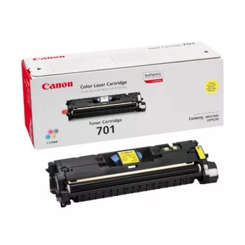 Cartuccia toner Canon 701 1 pz. originale giallo