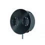Distributore di corrente Bachmann Twist 2 m 2 prese AC per interni nero