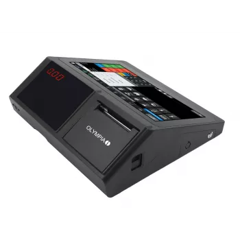 Registratore di cassa Olympia T110 stampante termica diretta, 100000 PLU, display LED (10,1 pollici)