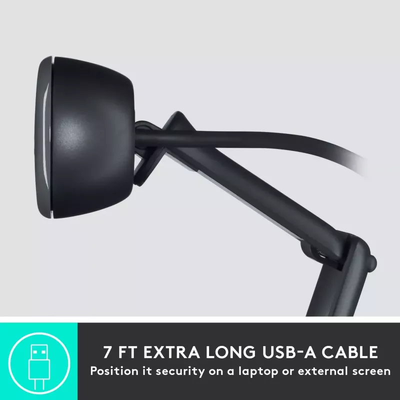 Webcam Logitech C505 HD 1280x720 USB nera