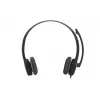 Logitech H151 cuffie stereo con microfono con cancellazione del rumore, cablate, nero