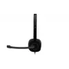 Logitech H151 cuffie stereo con microfono con cancellazione del rumore, cablate, nero