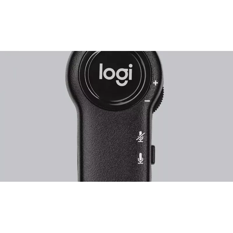 Logitech H151 cuffie stereo con microfono con cancellazione del rumore, cablate, nero