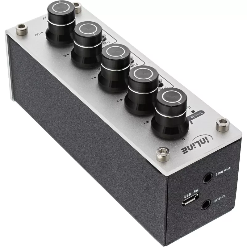 InLine AmpEQ mobile, amplificatore per cuffie e preamplificatore Tri-Tone Hi-Res AUDIO, 3,5 mm stereo