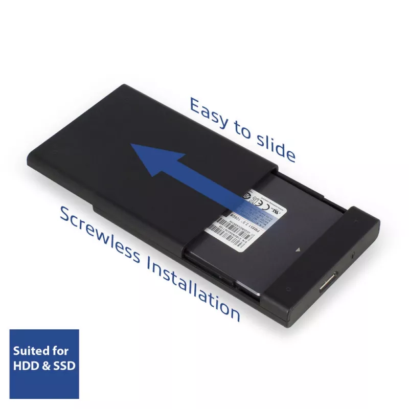 Case per HDD/SSD ACT per dischi SATA da 2,5