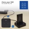 Docking e clonazione dual-SSD ACT M.2 NVMe/PCIe, USB-C 3.2 Gen2