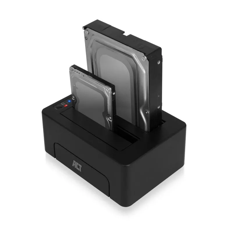 Docking station dual-HDD/SSD SATA ACT da 2,5