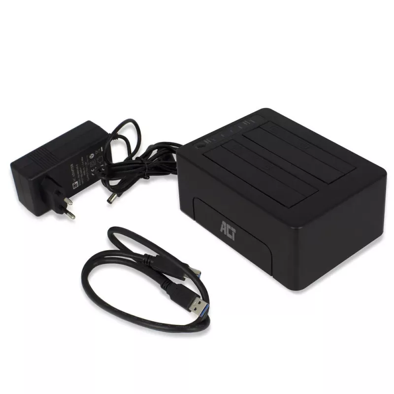 Docking station dual-HDD/SSD SATA ACT da 2,5