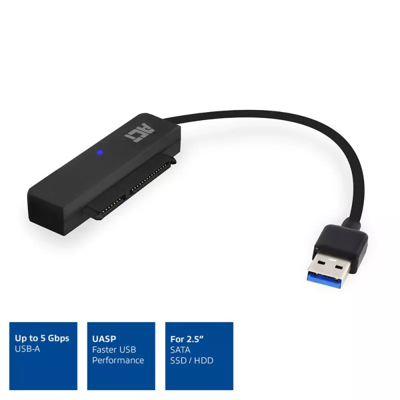 Cavo adattatore USB ACT per HDD/SSD SATA da 2,5