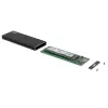Case per SSD ACT M.2 USB 3.2 Gen1 nero 5 Gbit/s