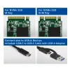 Case per SSD ACT AC1615 USB-C M.2 NVMe PCIe 10 Gbit/s nero
