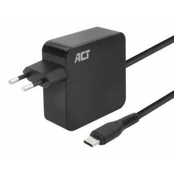 Alimentatore per laptop USB-C ACT 65W con profili Power Delivery, 2 metri