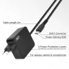Alimentatore per laptop USB-C ACT 65W con profili Power Delivery, 2 metri
