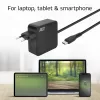 Alimentatore per laptop USB-C ACT 65W con profili Power Delivery, 2 metri
