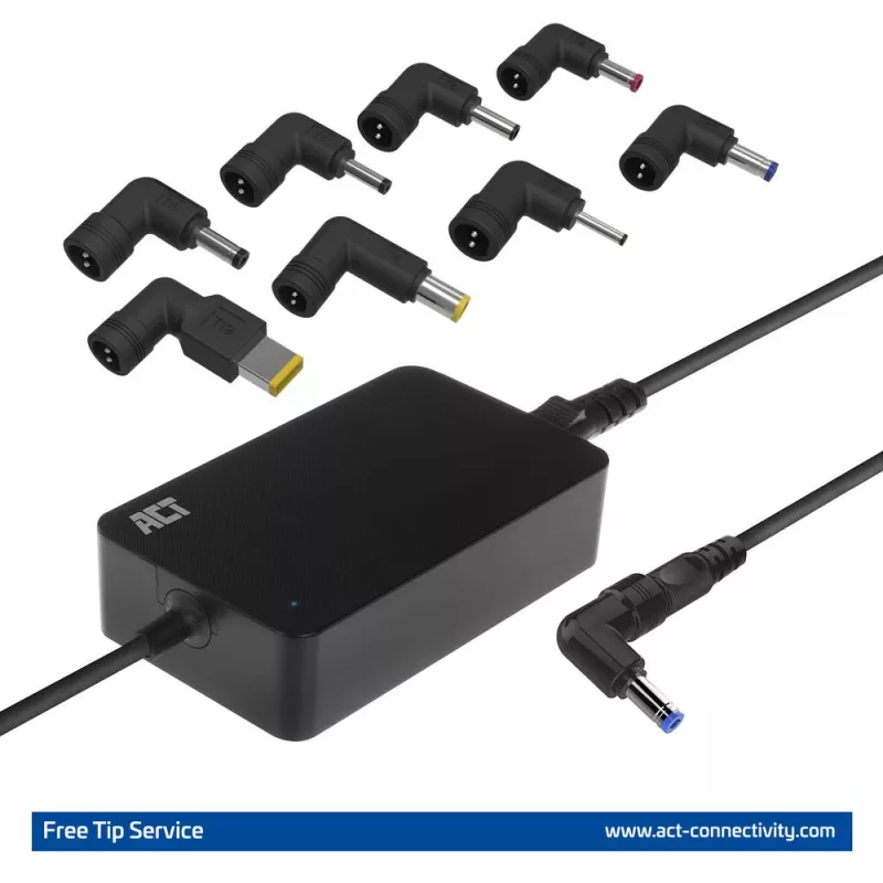 Caricabatterie sottile ACT 65W (per laptop fino a 15,6