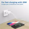 Caricabatterie USB-C e USB-A ACT 20 W con Power Delivery PPS, Quick Charge, GaNFast