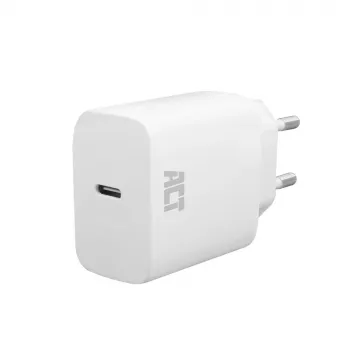 Caricabatterie USB-C ACT 35W Power Delivery PPS GaNFast universale