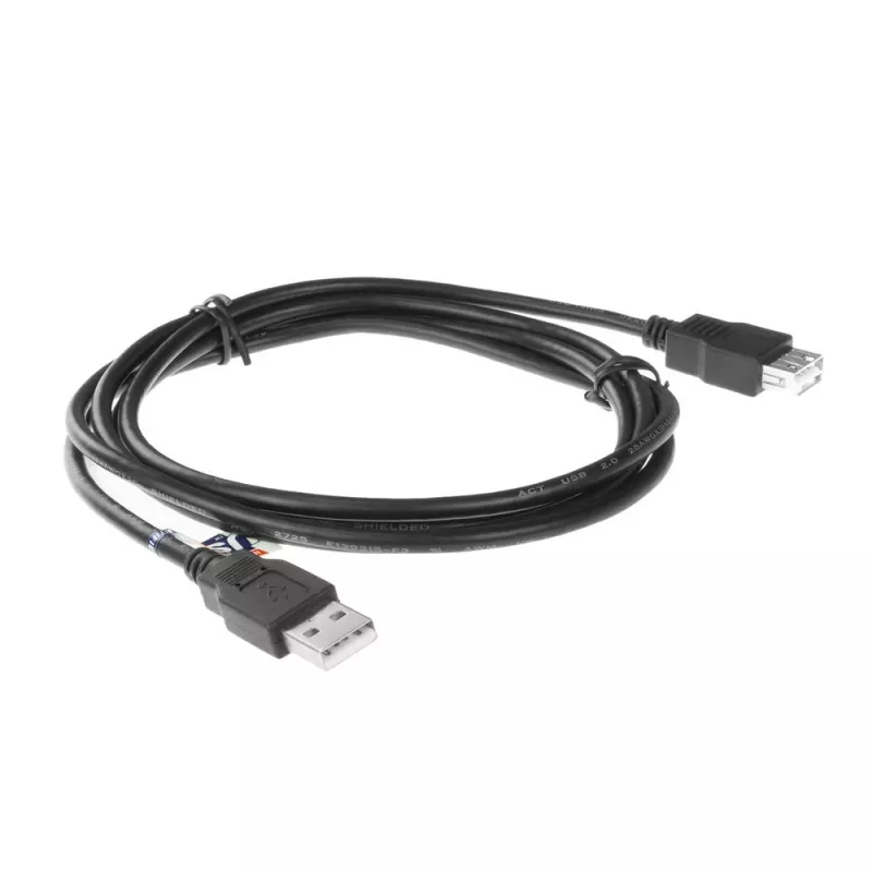 Prolunga USB 2.0 ACT maschio A - femmina A 1,8 metri, sacchetto zip