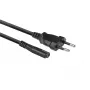 Cavo di alimentazione ACT spina Euro - connettore C7 nero 1,5 m