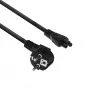 Cavo di alimentazione ACT spina CEE7/7 (angolare) - C5 nero 2 m