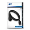 Cavo di alimentazione C13 C14 nero 1,8 m ACT Powercord